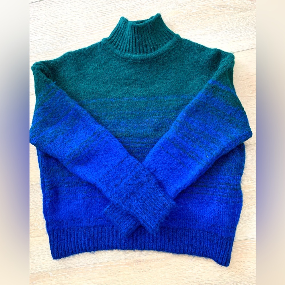VICTORIA BECKHAM Dégradé knitted turtleneck sweater - Picture 3 of 5